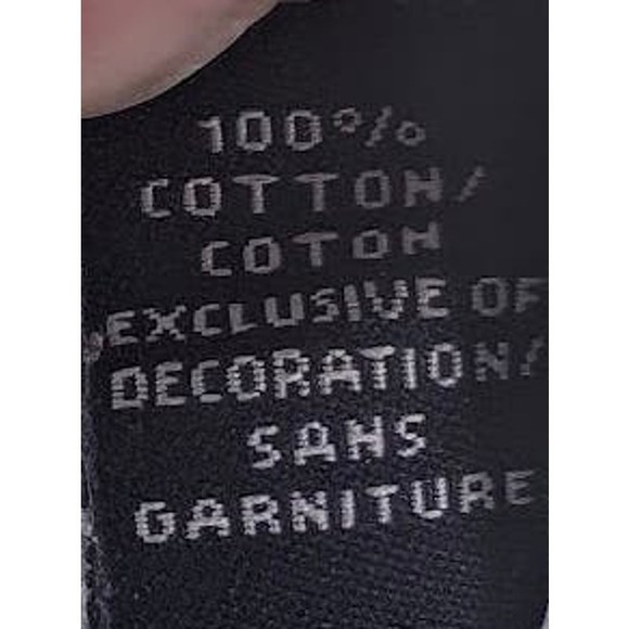 Tommy Hilfiger Gray & White Stripe Long Sleeve cotton shirt 17 32/33 Button Down - Picture 6 of 6